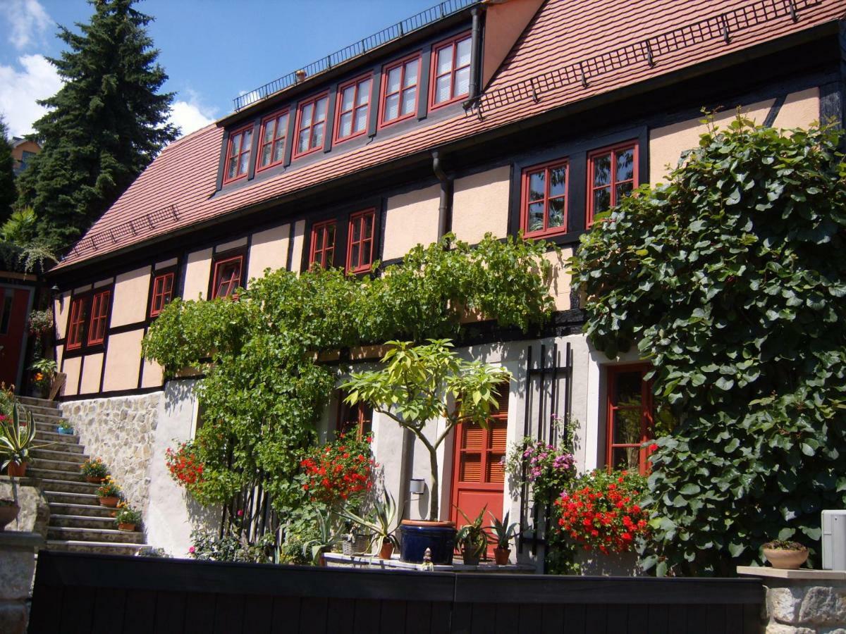 ドレスデン Winzerhaus Rissweg 15ヴィラ エクステリア 写真