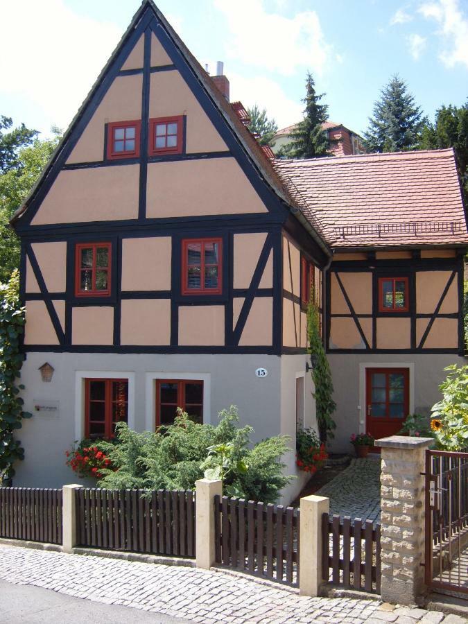 ドレスデン Winzerhaus Rissweg 15ヴィラ エクステリア 写真